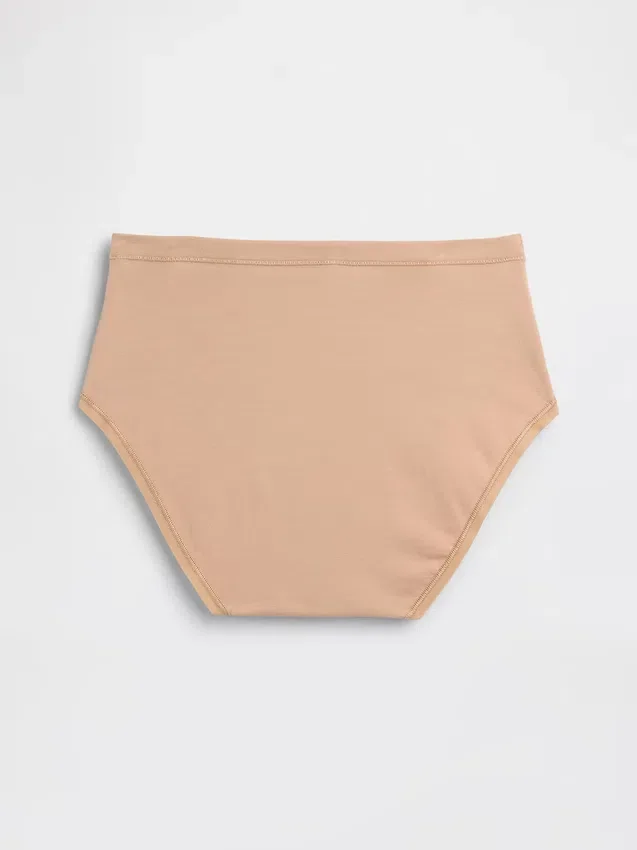 Organic Stretch Cotton High Rise Bikini