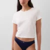 Organic Stretch Cotton Logo Bikini