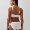 Organic Stretch Cotton Logo Bralette