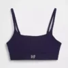 Organic Stretch Cotton Logo Bralette