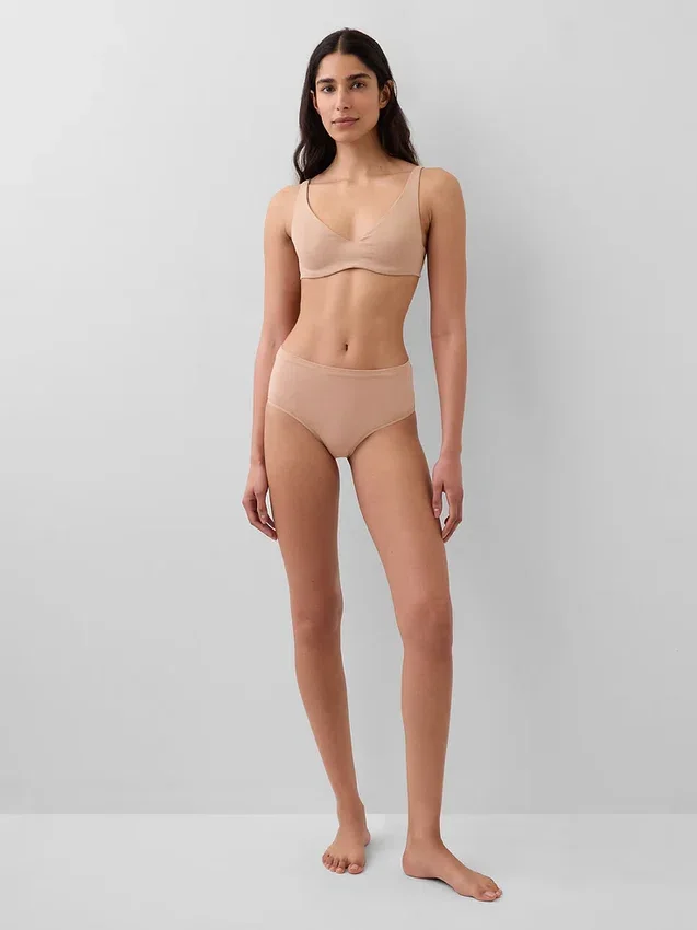 Organic Stretch Cotton Unlined Bra