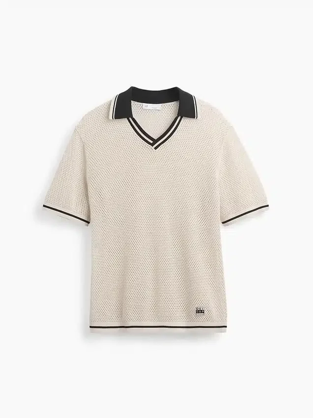 Ouigap Mesh Polo Sweater