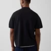 Oversized Quarter-Zip Pocket Polo Sweater