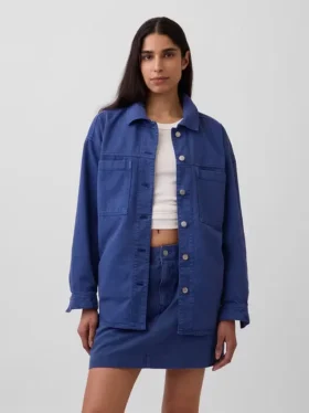 Oversized Shirt Jacket