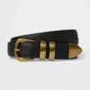 Pebbled Leather Belt