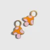 Pierced Co Garden Mushroom Charms for Huggie Earrings