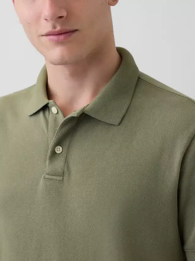 Pique Polo Shirt