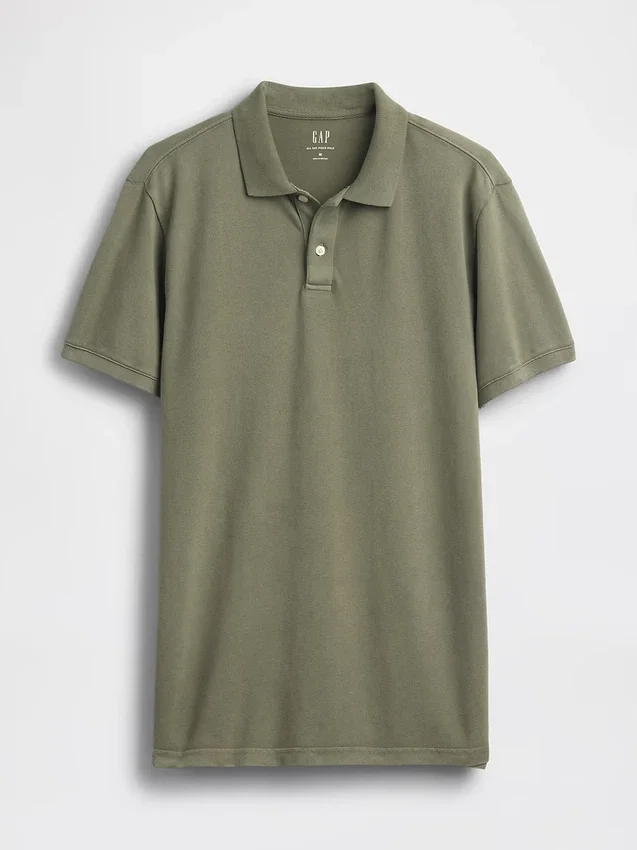 Pique Polo Shirt