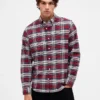 Plaid Oxford Button-Down Shirt