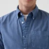 Plaid Oxford Button-Down Shirt