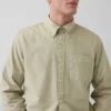 Plaid Oxford Button-Down Shirt