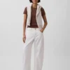 Pointelle Crewneck T-Shirt