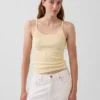 Pointelle Crop Cami