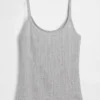 Pointelle Crop Cami
