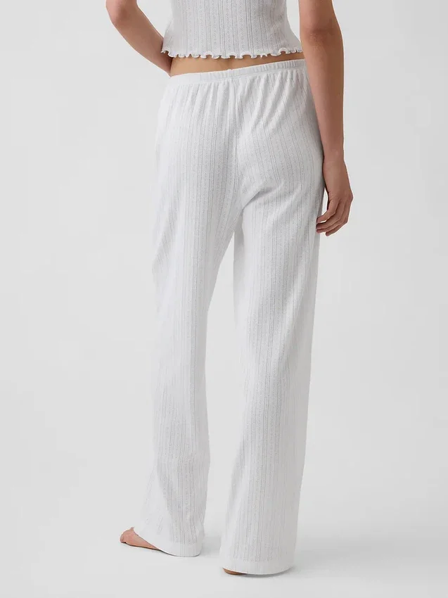 Pointelle Pj Pants