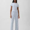 Pointelle Pj T-Shirt