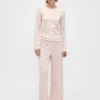 Pointelle Pj Top