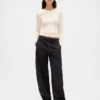 Pointelle Rib T-Shirt