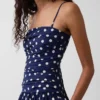 Poplin Drop-Waist Maxi Dress