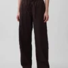 Poplin Easy Barrel Pants