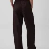 Poplin Easy Barrel Pants