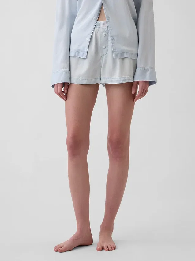 Poplin Pj Boxer Shorts