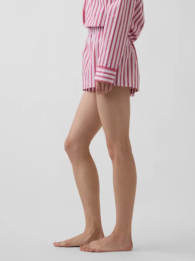 Poplin Pj Boxer Shorts