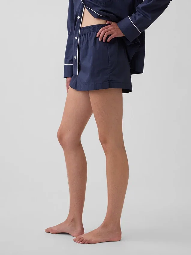 Poplin Pj Boxer Shorts