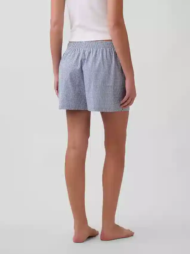 Poplin Pj Boxer Shorts