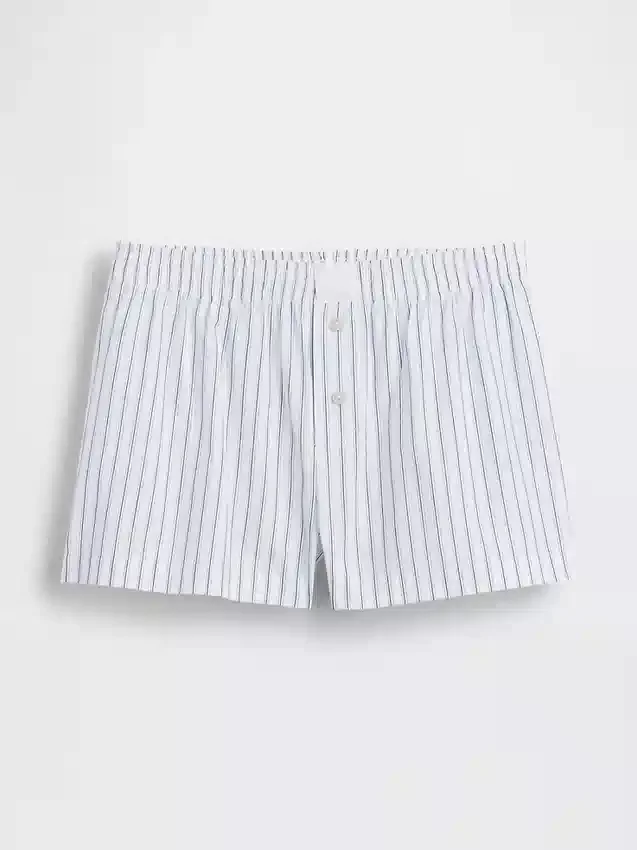 Poplin Pj Boxer Shorts