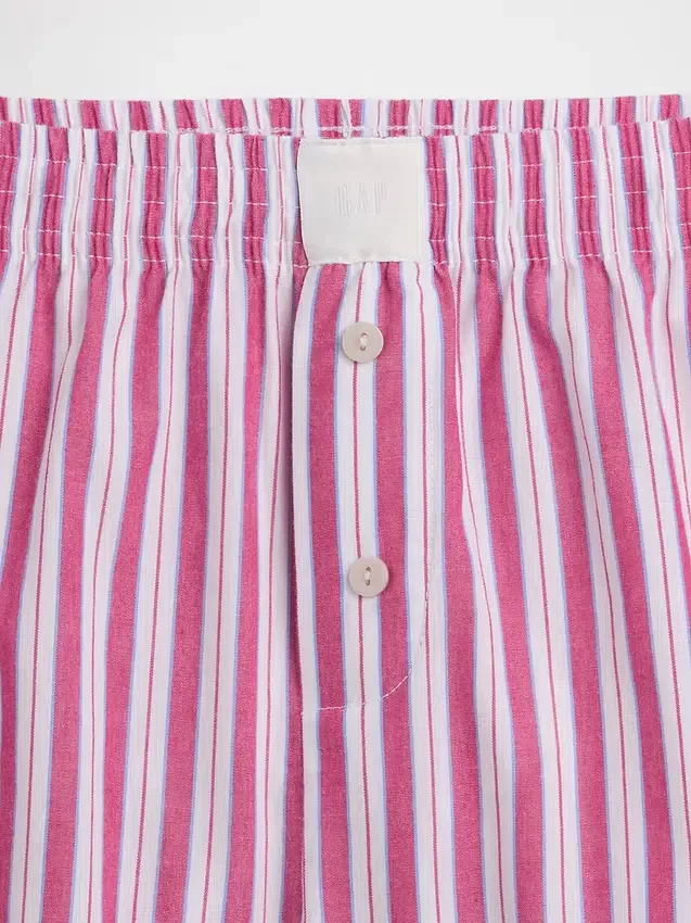 Poplin Pj Boxer Shorts