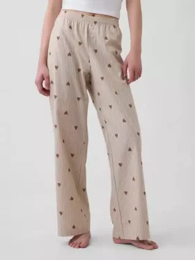 Poplin Pj Pants