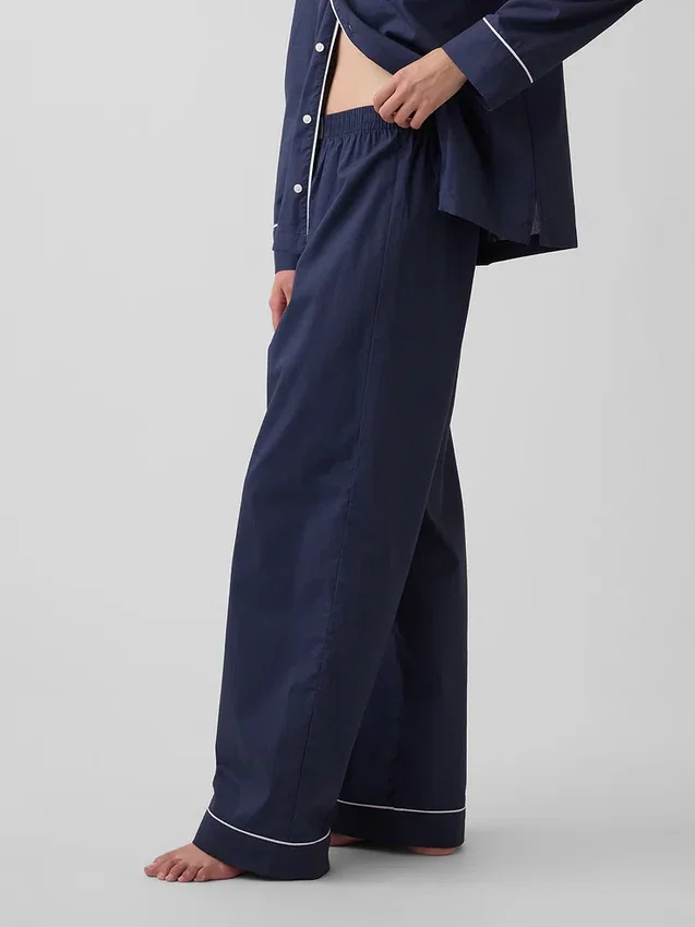 Poplin Pj Pants