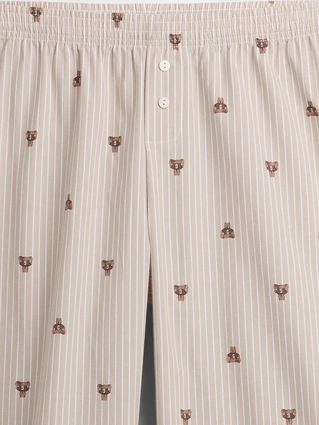 Poplin Pj Pants