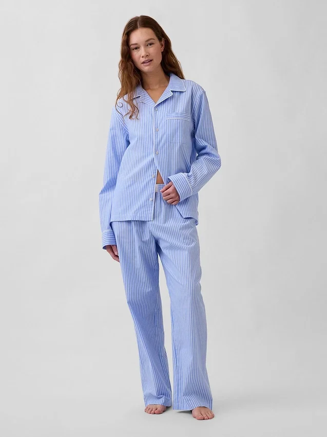 Poplin Pj Shirt