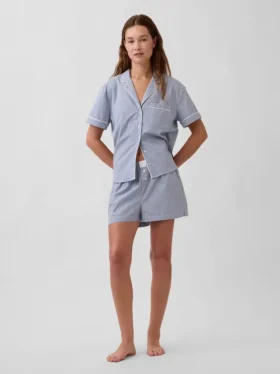 Poplin Pj Boxer Shorts