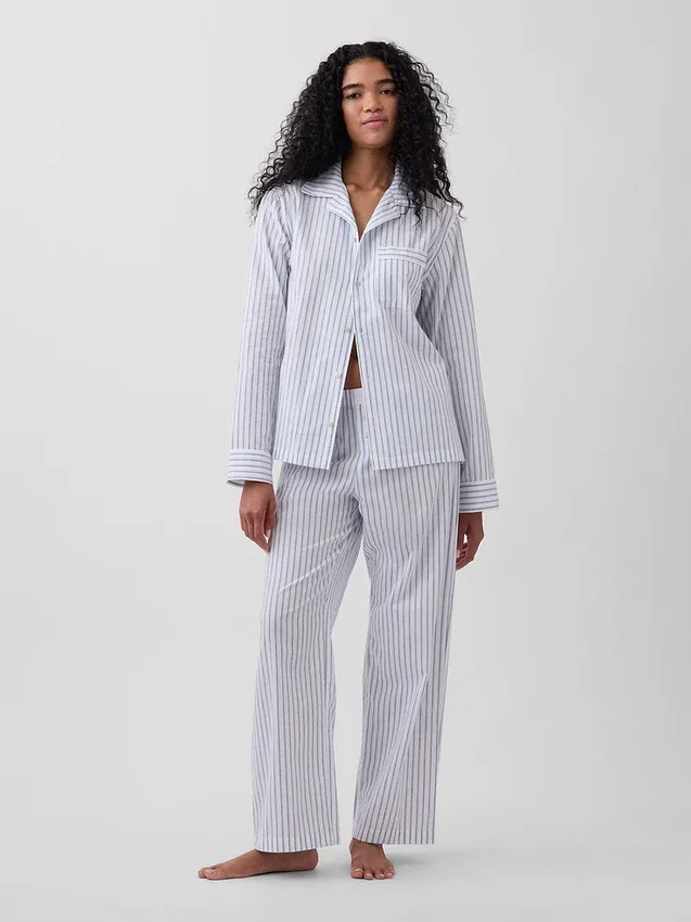 Poplin Pj Shirt