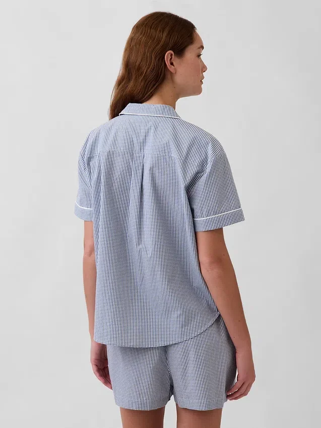 Poplin Pj Shirt