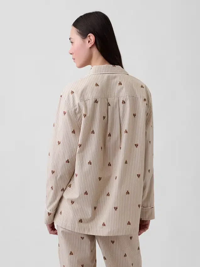 Poplin Pj Shirt