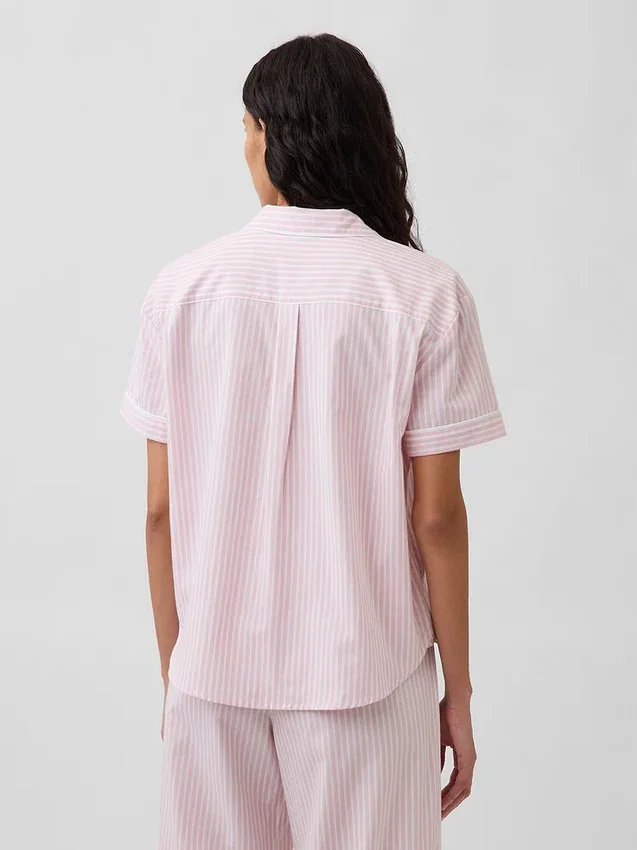 Poplin Pj Shirt