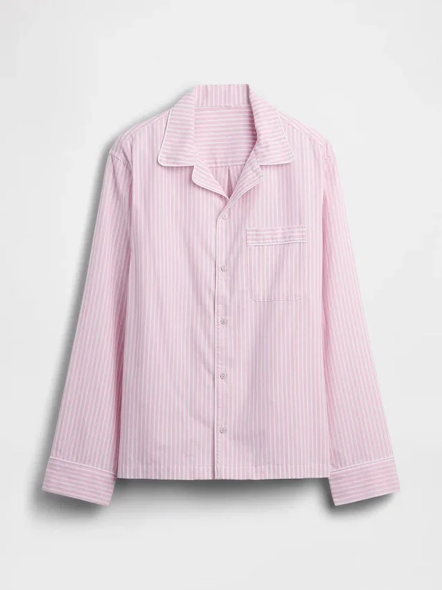 Poplin Pj Shirt