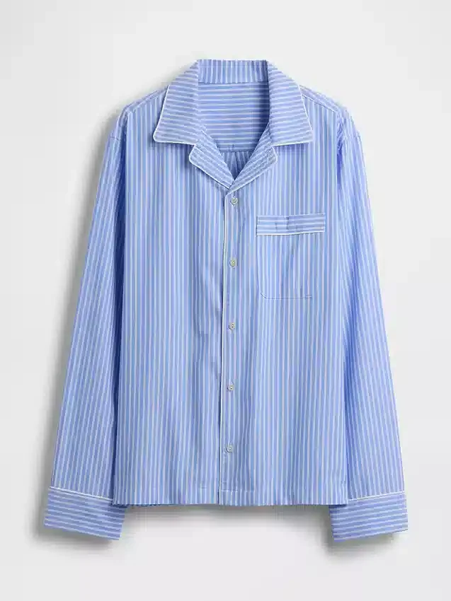 Poplin Pj Shirt