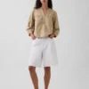 Poplin Popover Top