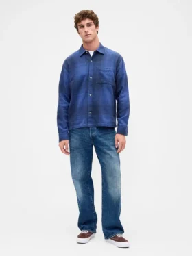 Relaxed Flannel Shirt