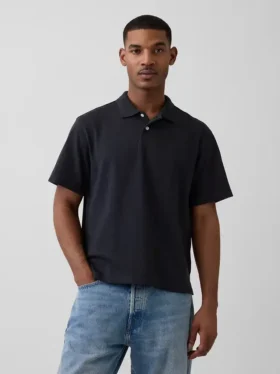 Relaxed Pique Polo