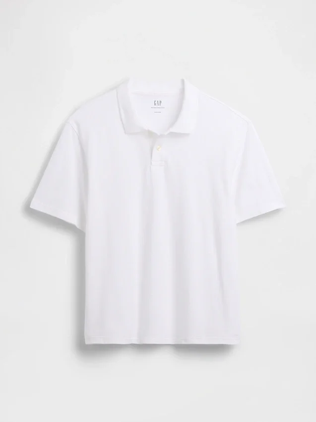 Relaxed Pique Polo