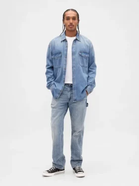 Relaxed Straight Carpenter Jeans