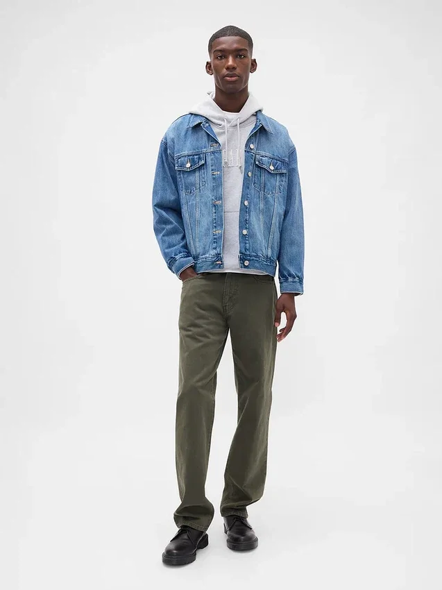Relaxed Straight Jeans