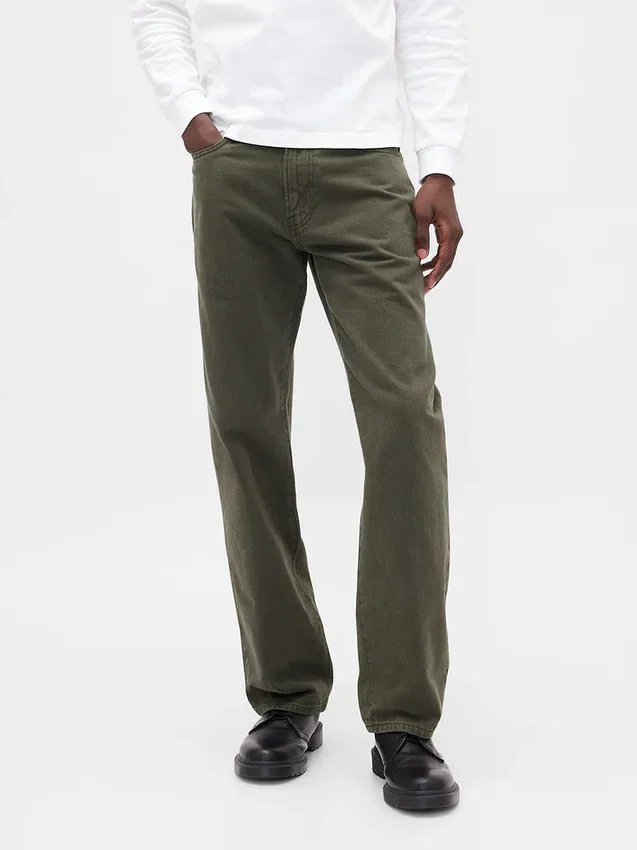 Relaxed Straight Jeans
