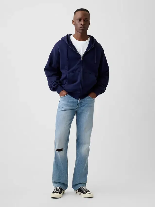 Relaxed Straight Jeans